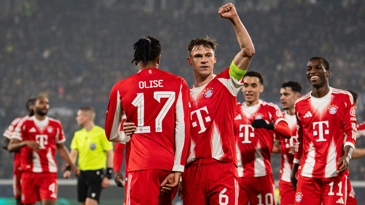 আতালান্তার জালে বায়ার্নের গোল উৎসব